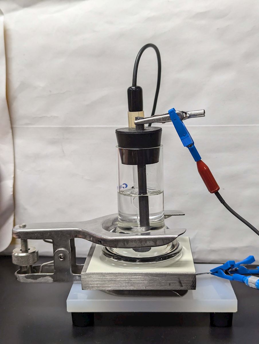 Figure 1 Potentiostat Testing Cell